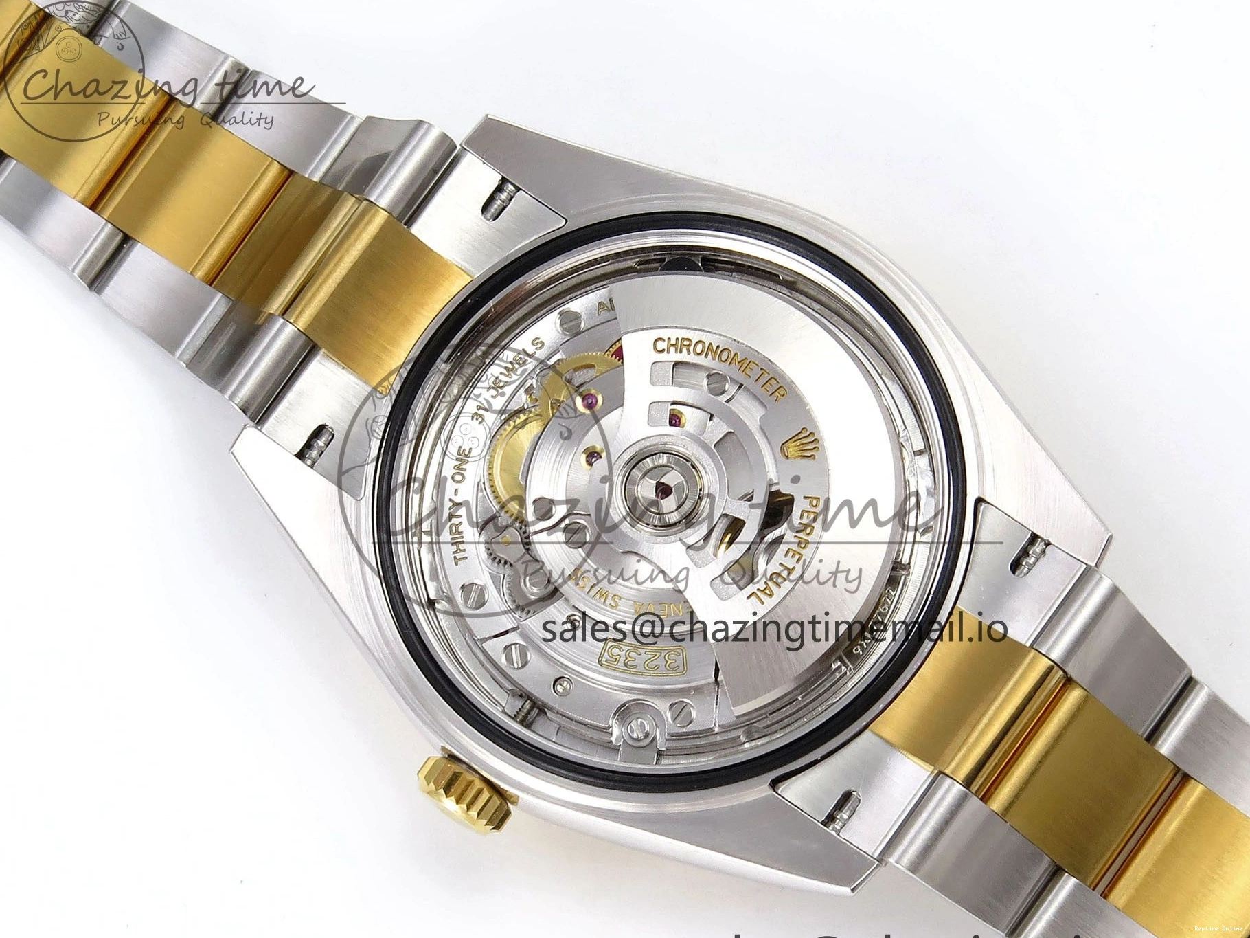 0117 DateJust 41 SS YG ARF 1:1 Best Edition 904L Steel White MOP Dial on Oyster Bracelet SH Sporty 1257